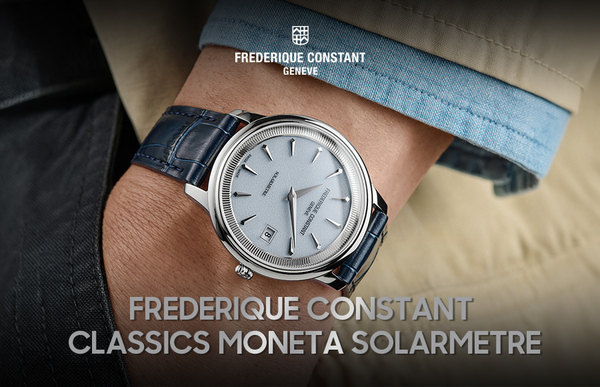 Classics Moneta Solarmetre: bước tiến bất khả thi của Frederique Constant