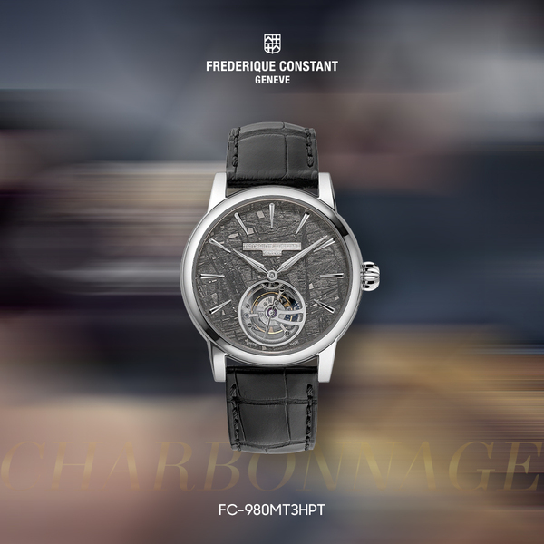 [Đẳng cấp chế tác thủ công của Frederique Constant] Kĩ thuật Charbonnage