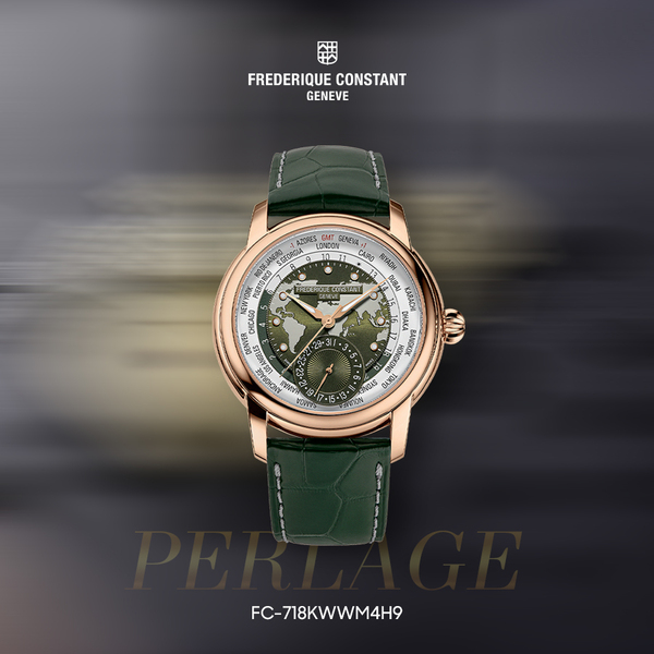 [Đẳng cấp chế tác thủ công của Frederique Constant] Kĩ thuật Perlage