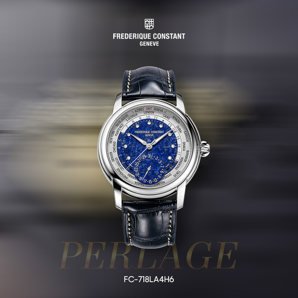 [Đẳng cấp chế tác thủ công của Frederique Constant] Kĩ thuật Perlage