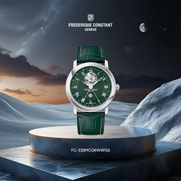 Frederique Constant Classics Heart Beat Moonphase Date: Thiết kế bán chạy nhất mọi thời đại