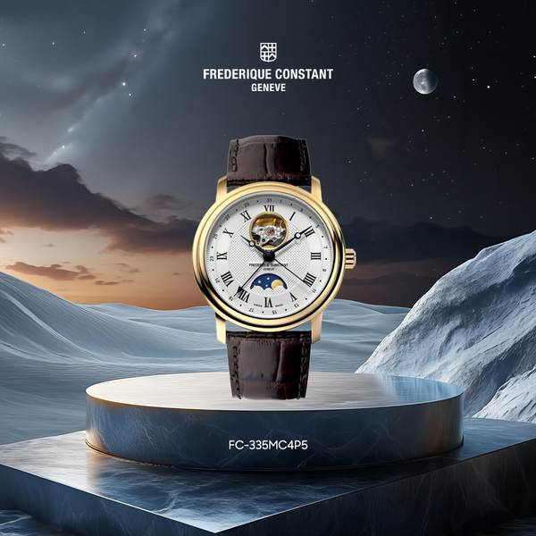 Frederique Constant Classics Heart Beat Moonphase Date: Thiết kế bán chạy nhất mọi thời đại