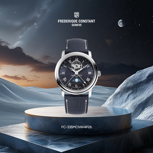Frederique Constant Classics Heart Beat Moonphase Date: Thiết kế bán chạy nhất mọi thời đại