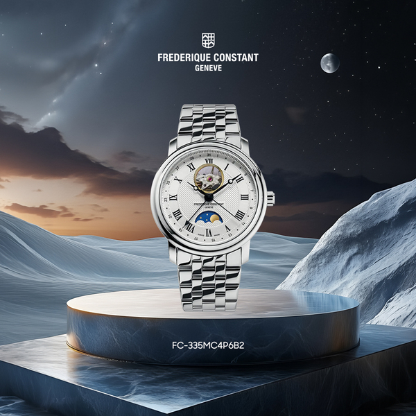 Frederique Constant Classics Heart Beat Moonphase Date: Thiết kế bán chạy nhất mọi thời đại