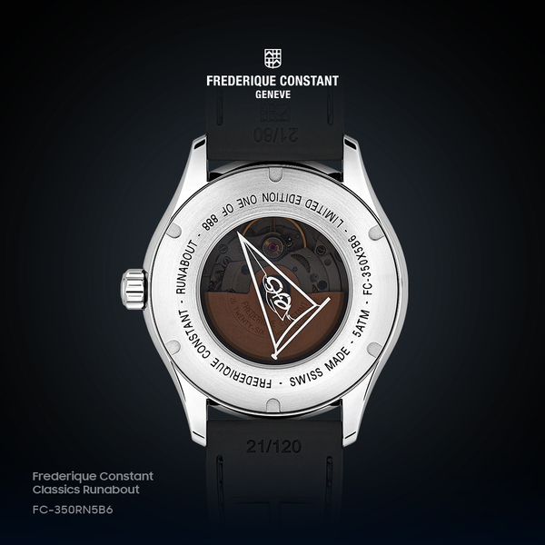 Frederique Constant Classics Runabout: Ngôn ngữ thiết kế cho lối sống thượng lưu