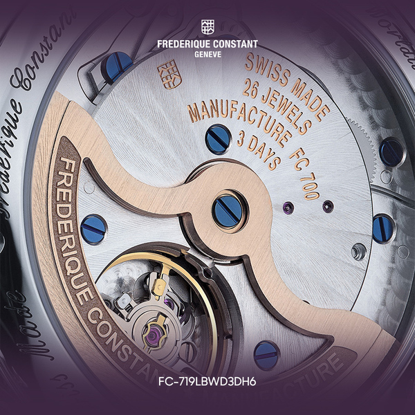 Bộ máy in-house FC-719 – Bước tiến mới cho trải nghiệm Worldtimer