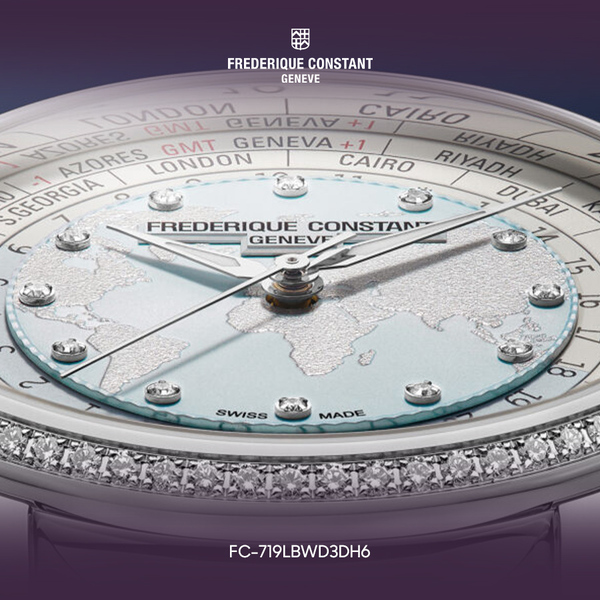 Bộ máy in-house FC-719 – Bước tiến mới cho trải nghiệm Worldtimer
