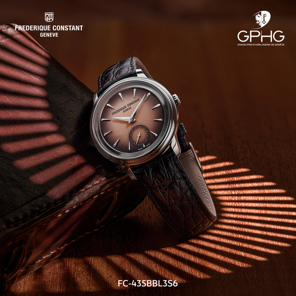 Frederique Constant mang Moneta và Worldtimer bước lên đại lộ danh vọng GPHP 2026