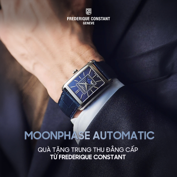 Moonphase Automatic: Quà tặng Trung thu đẳng cấp từ Frederique Constant