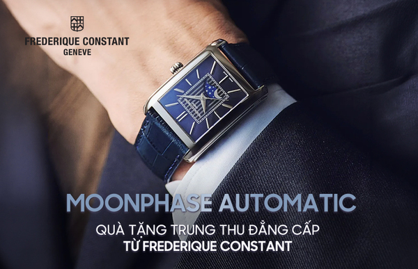 Moonphase Automatic: Quà tặng Trung thu đẳng cấp từ Frederique Constant
