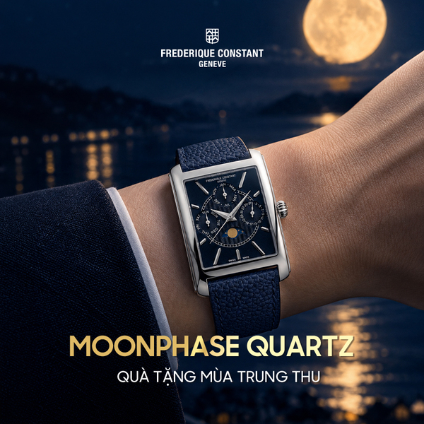 Tuyệt tác trăng rằm Frederique Constant Moonphase – Điểm nhấn quà tặng mùa thu