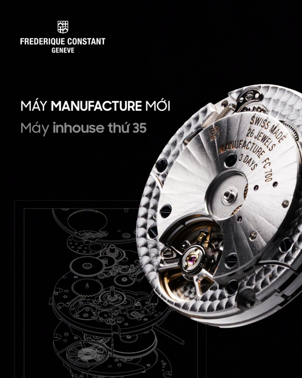 Biểu tượng bản đồ thế giới trở lại: Bản nâng cấp thượng lưu từ Frederique Constant