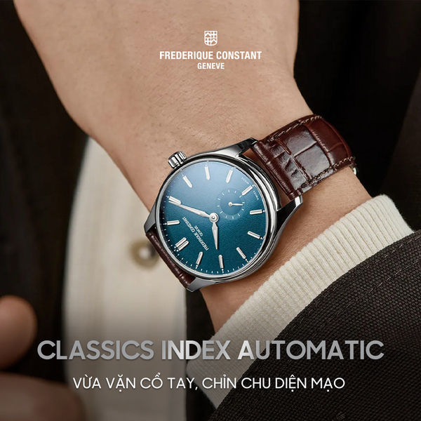 Classics Index Automatic: Vừa vặn cổ tay, chỉn chu diện mạo