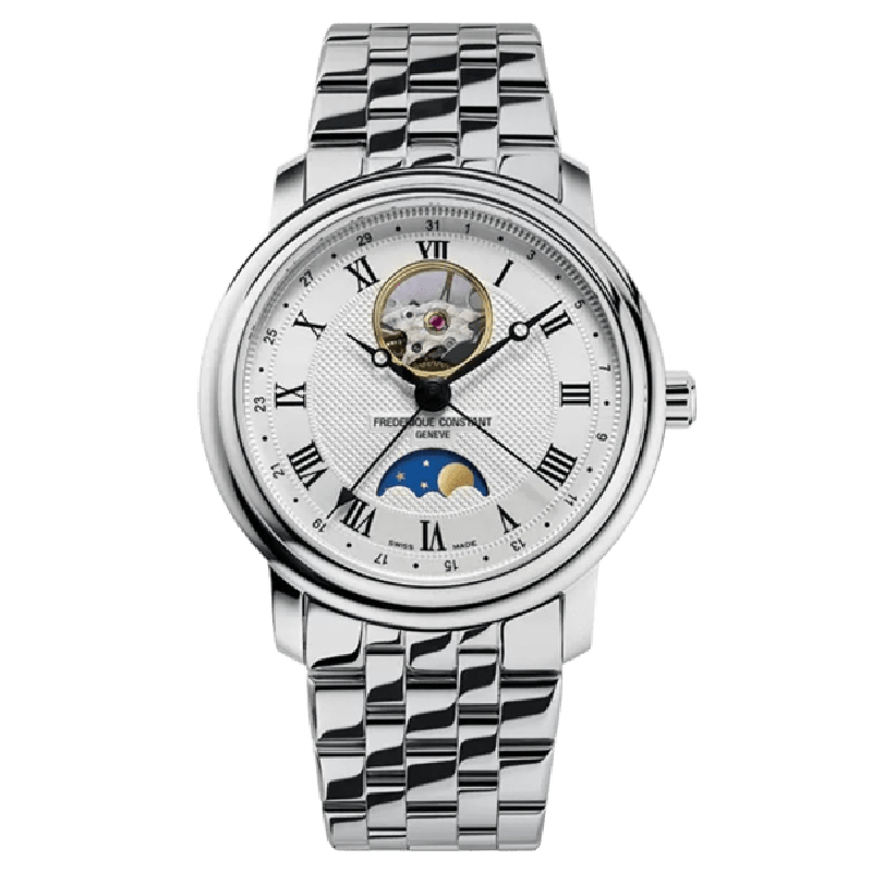 Đồng hồ Nam Classics Heart Beat Moonphase Date FC-335MC4P6B2