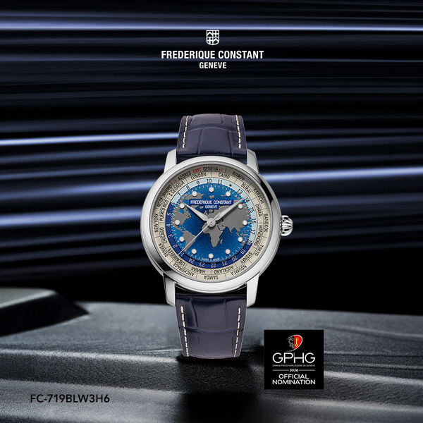 [New Arrivals] Frederique Constant : Xa xỉ nhưng dễ tiếp cận